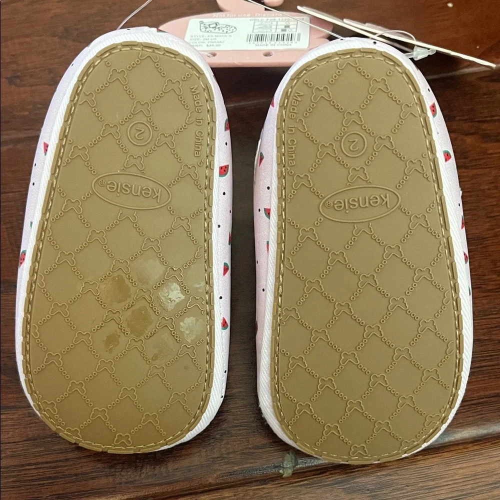 Kensie Baby Pink Watermelon Print Shoes